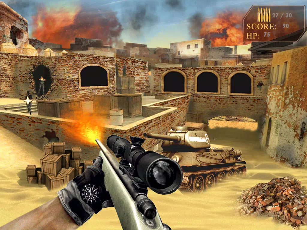 Army Strike Force (17+) - Elite Sniper Shooter Commando 2 iPad Screenshots