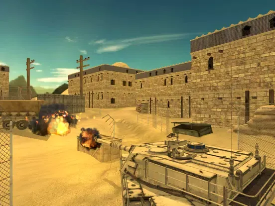 3D Bunker Warfare - Military Turret Defense Shooter Games FREE iPad Screenshots