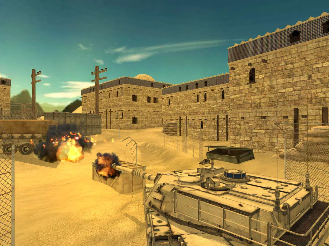 Capturas de pantalla de 3D Bunker Warfare - Military Turret Defense Shooter Games PRO iPad 