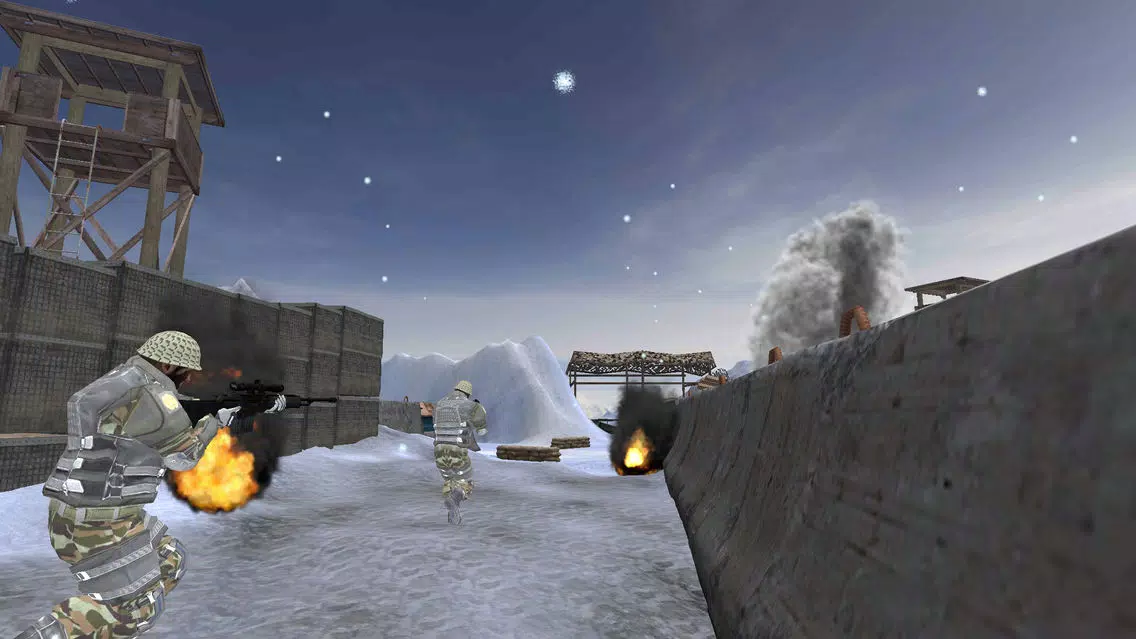 Capturas de pantalla de 3D Bunker Warfare - Military Turret Defense Shooter Games PRO