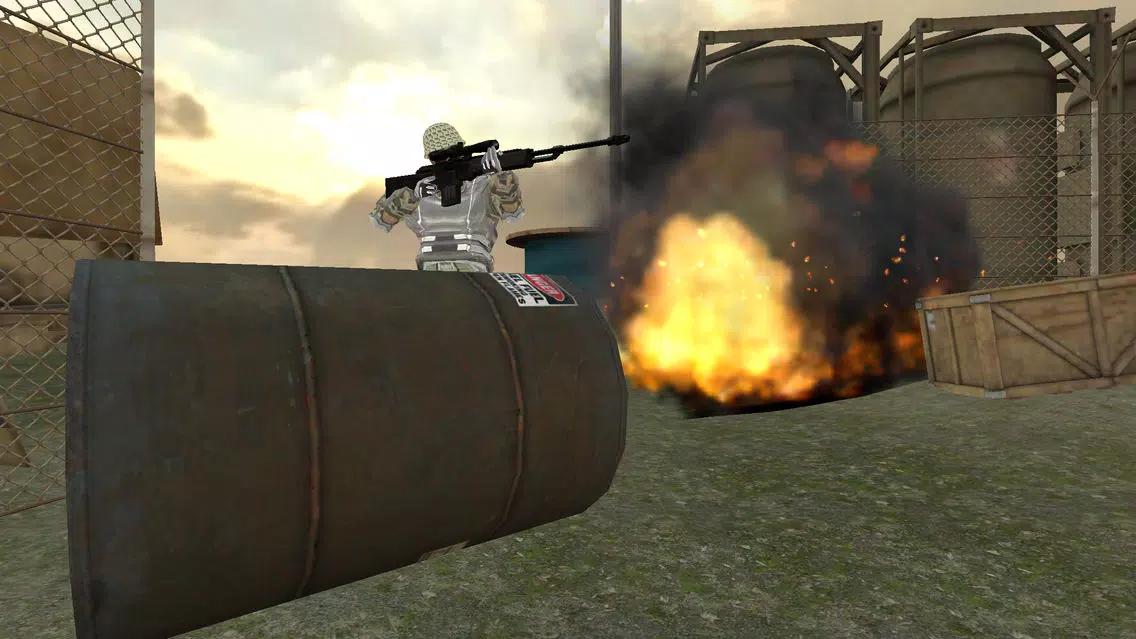 Capturas de pantalla de 3D Bunker Warfare - Military Turret Defense Shooter Games PRO
