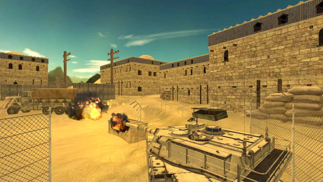 Capturas de pantalla de 3D Bunker Warfare - Military Turret Defense Shooter Games PRO