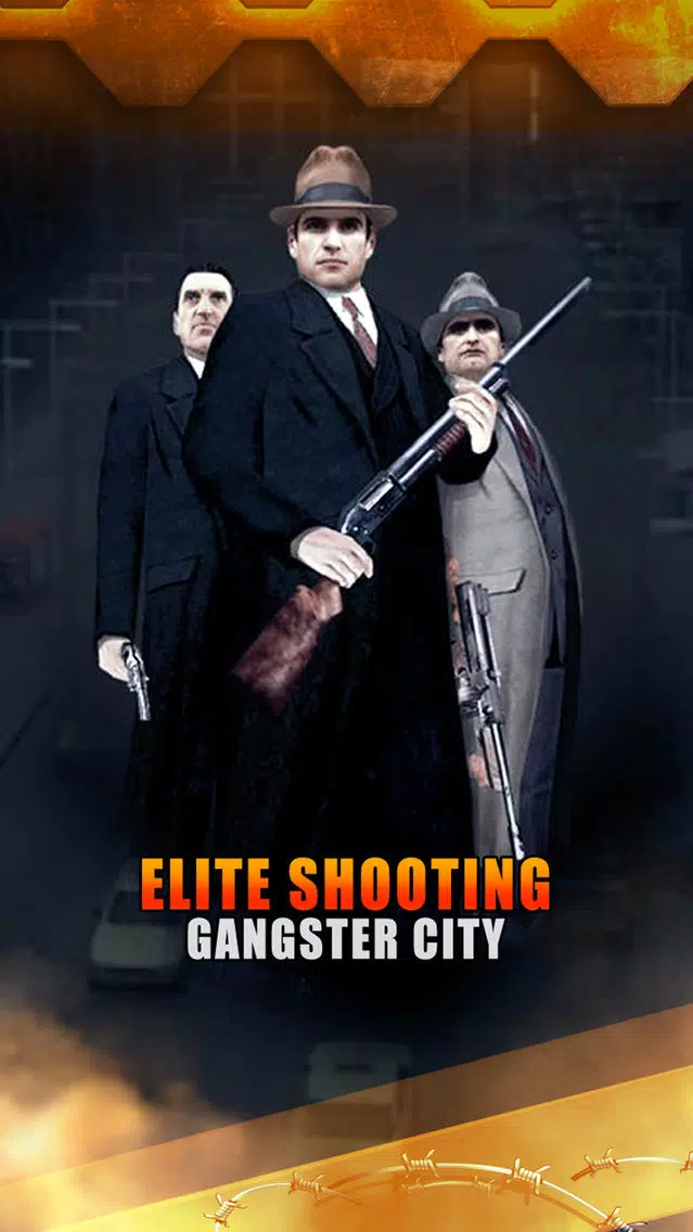 Capturas de tela do Elite Shooting Gangster City 3D - Crime Defense Mafia War Free