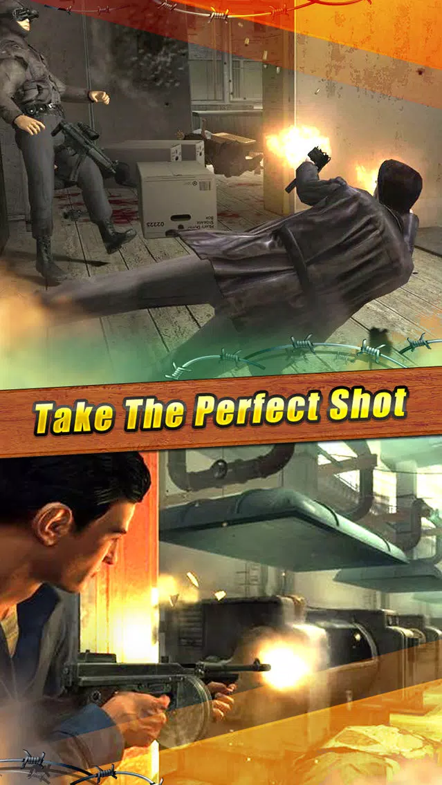 Capturas de tela do Elite Shooting Gangster City 3D - Crime Defense Mafia War Free