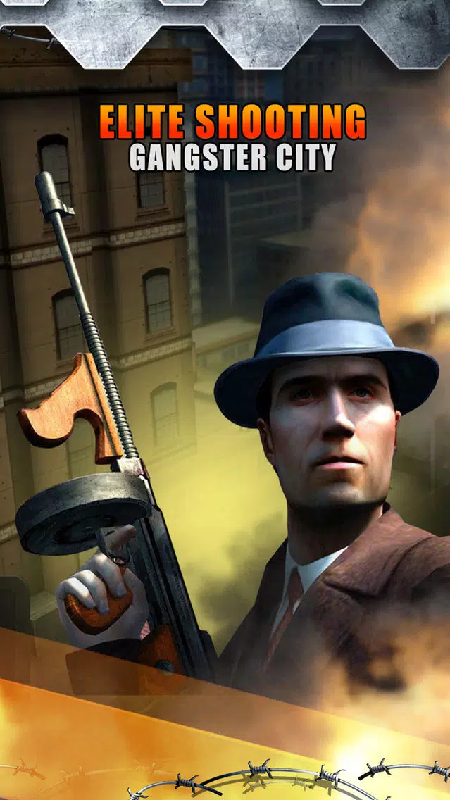 Capturas de tela do Elite Shooting Gangster City 3D - Crime Defense Mafia War Free