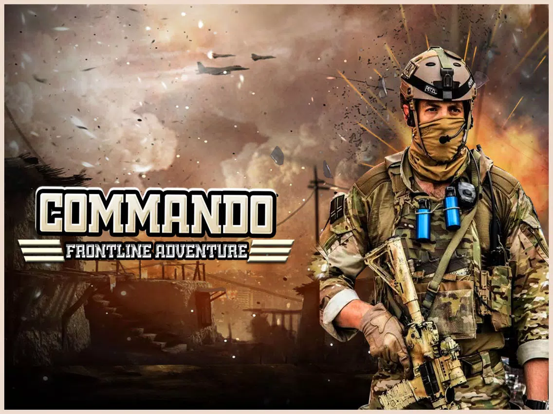 Frontline Commando Adventure - IGI Desert Storm iPad 應用截圖