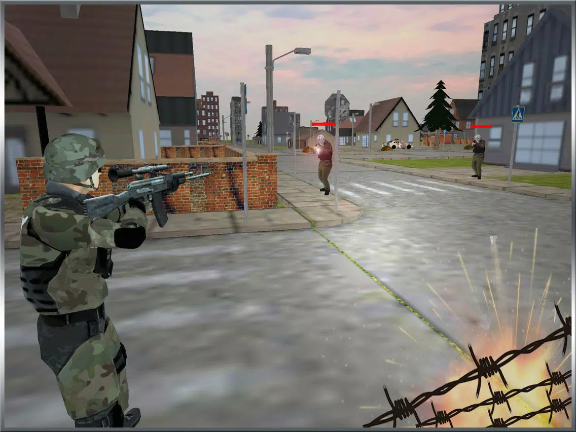Military Commando Revenge - Counter Terrorist iPad  스크린샷