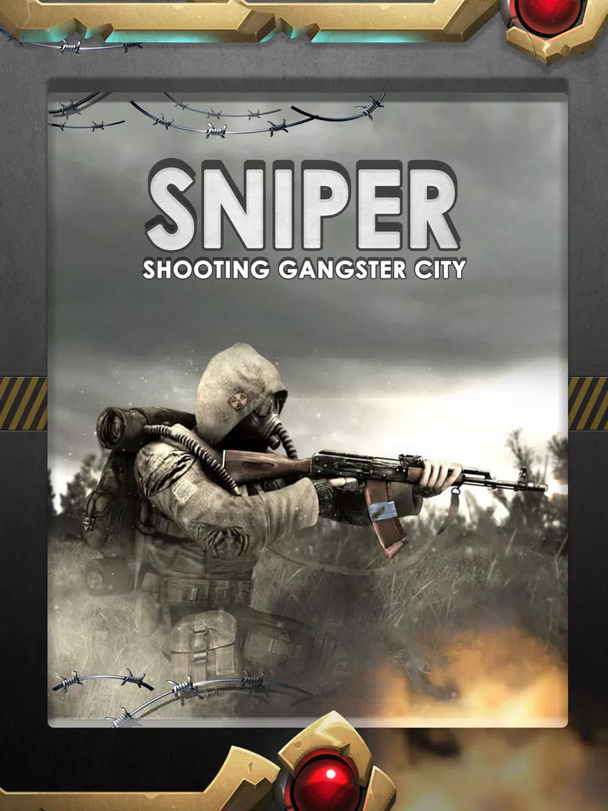 Sniper Shooting Gangster City - Last Civil War Survival iPad  Screenshots