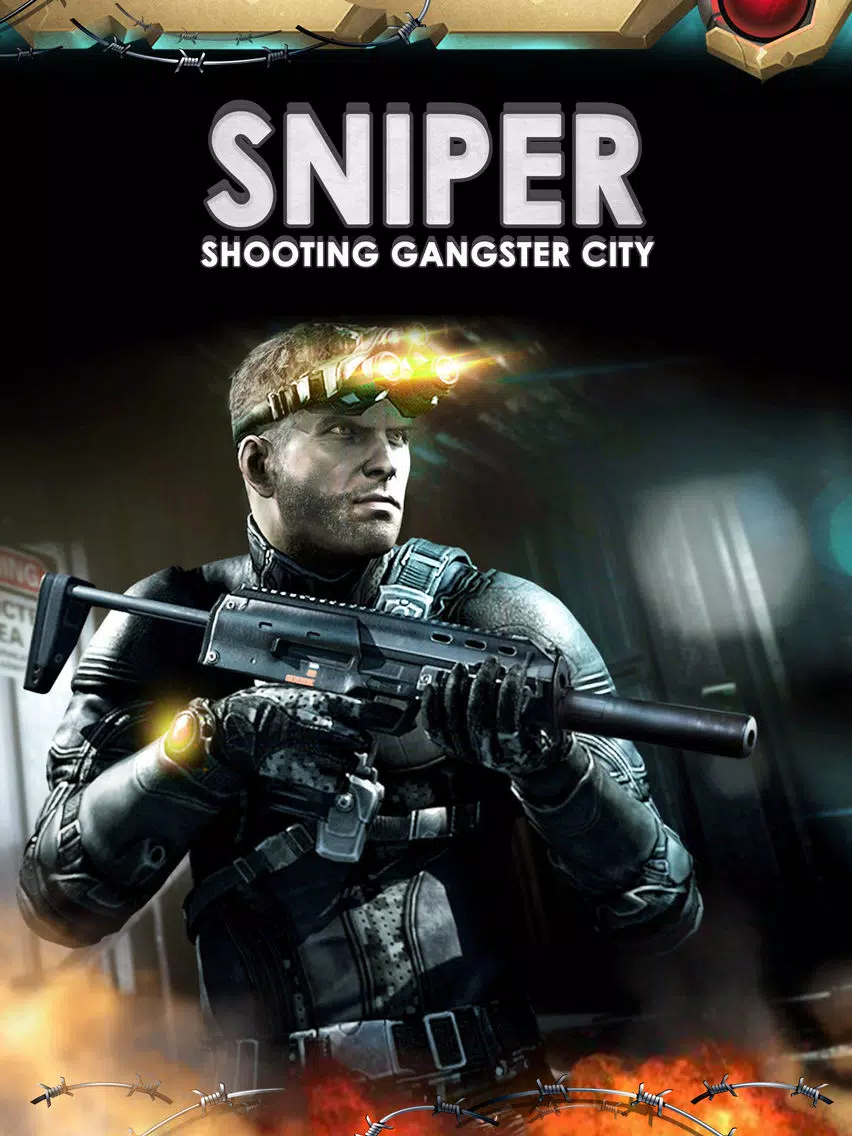 Sniper Shooting Gangster City - Last Civil War Survival iPad  Screenshots