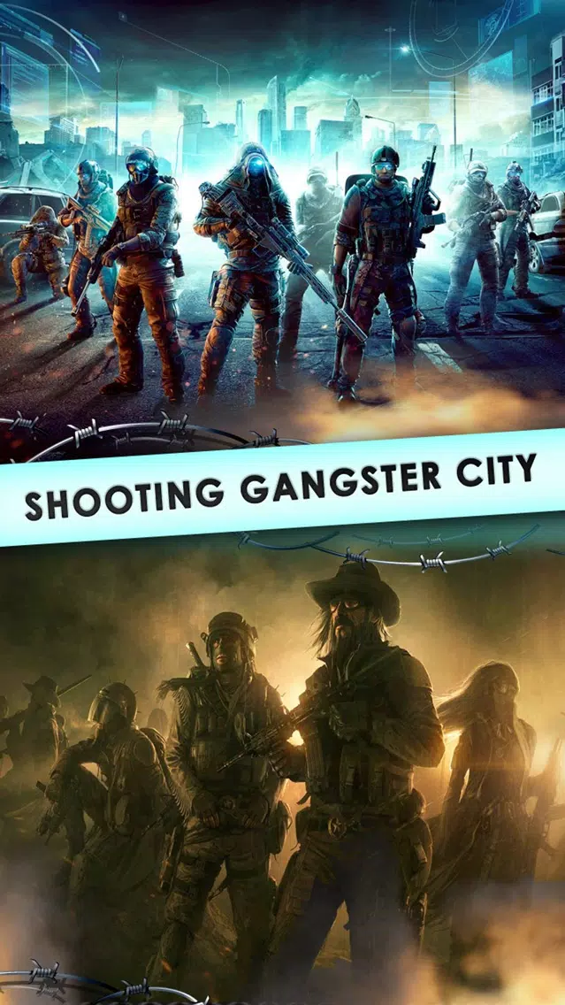 Sniper Shooting Gangster City - Last Civil War Survival Screenshots