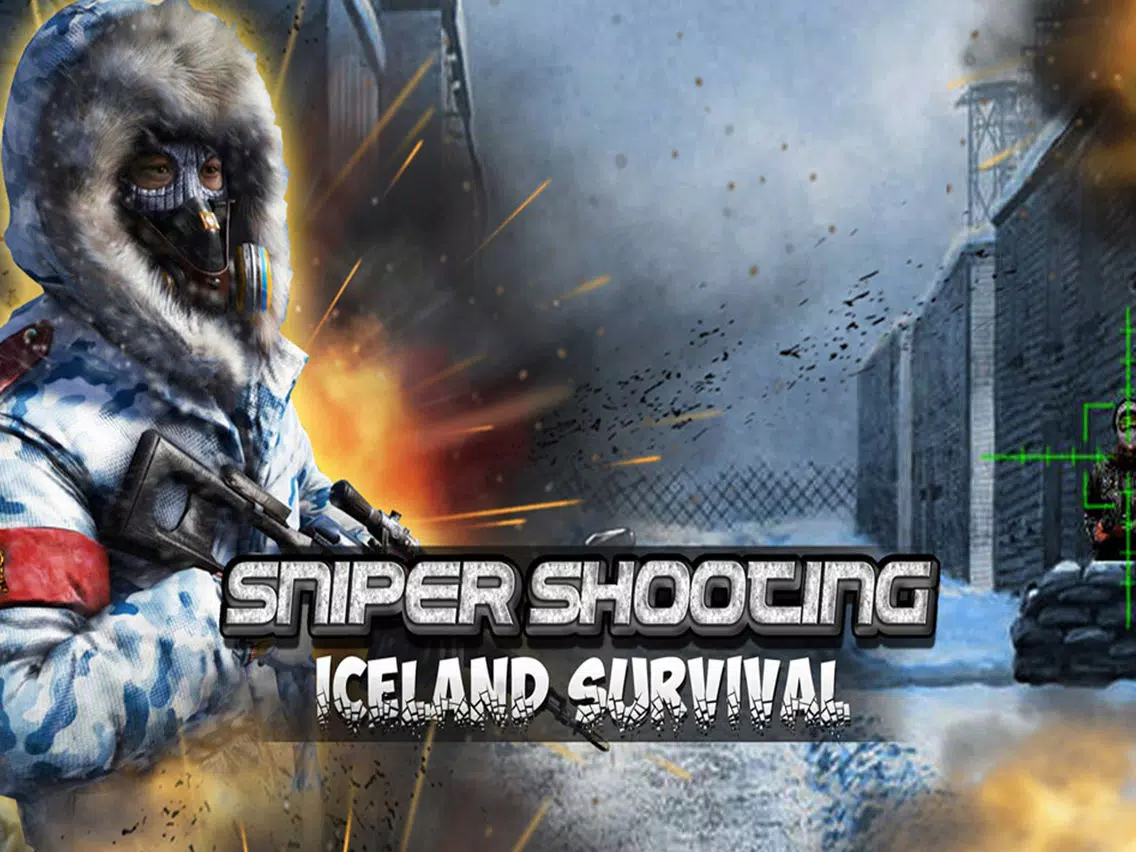 Sniper Shooting Iceland Survival 3D - Swat Assassin Glory War Overkill iPad 应用截图