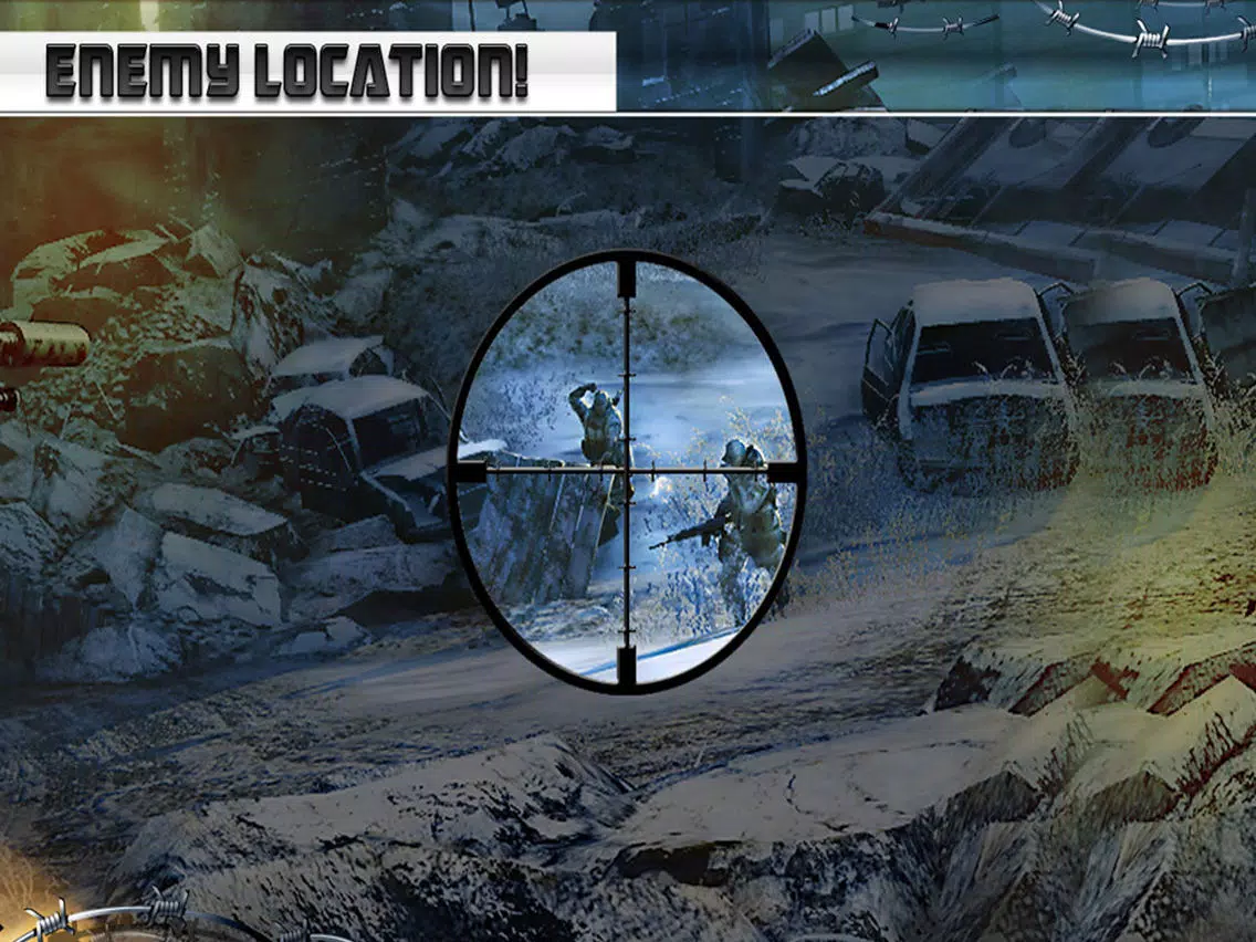 Sniper Shooting Iceland Survival 3D - Swat Assassin Glory War Overkill iPad 应用截图