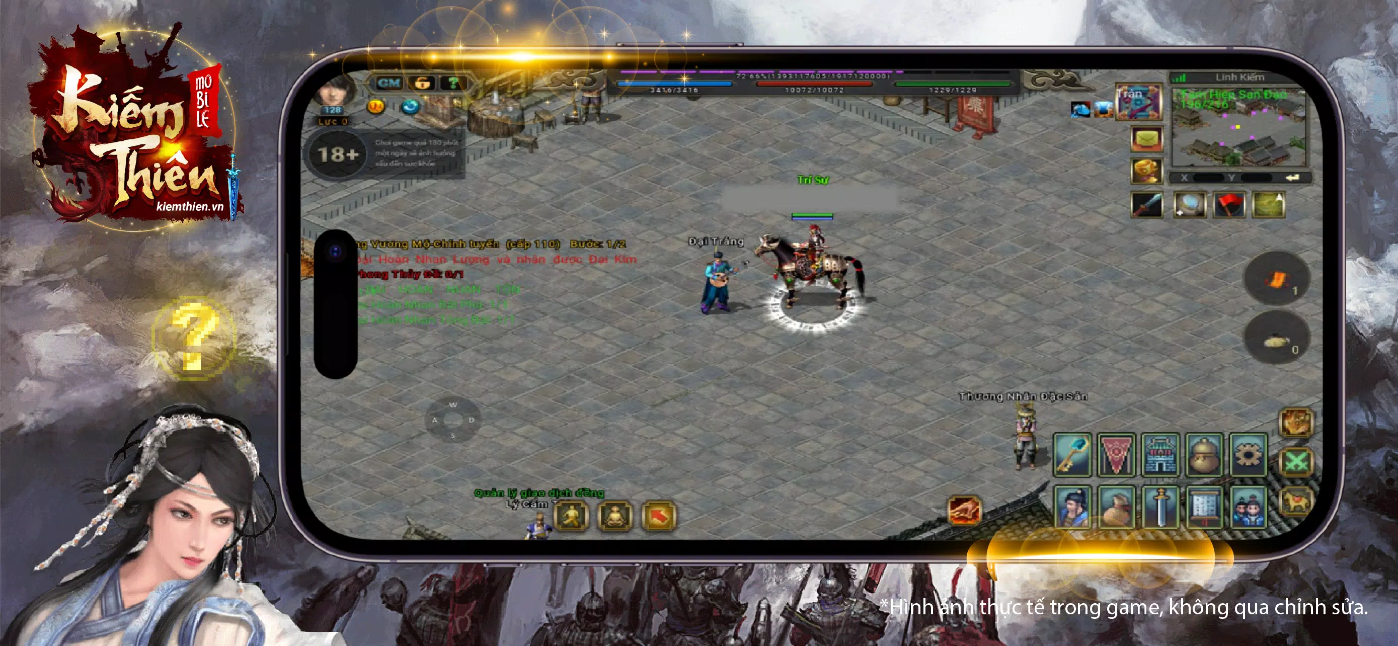 Kiếm Thiên Mobile Screenshots