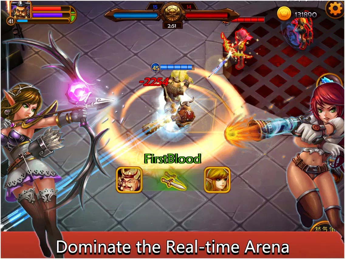 Epic Raiders - Clash! iPad  Screenshots