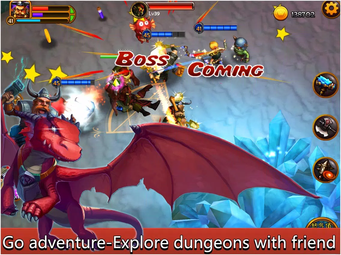 Epic Raiders - Clash! iPad  Screenshots