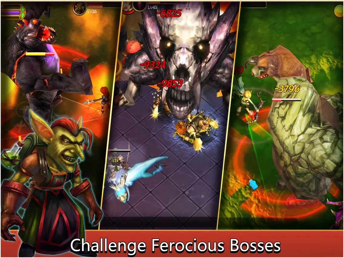 Epic Raiders - Clash! iPad  Screenshots