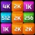 8K Puzzle: Offline Puzzle Game
