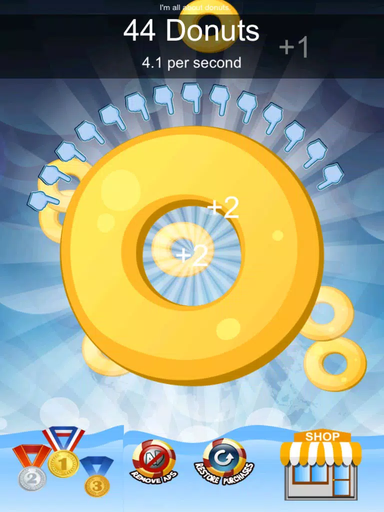 Donut Clickers: Pop Cake Donuts iPad Screenshots