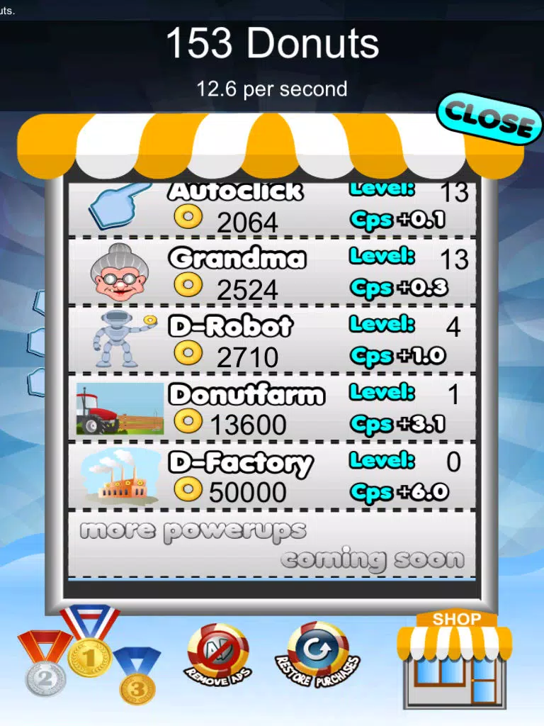 Donut Clickers: Pop Cake Donuts iPad Screenshots