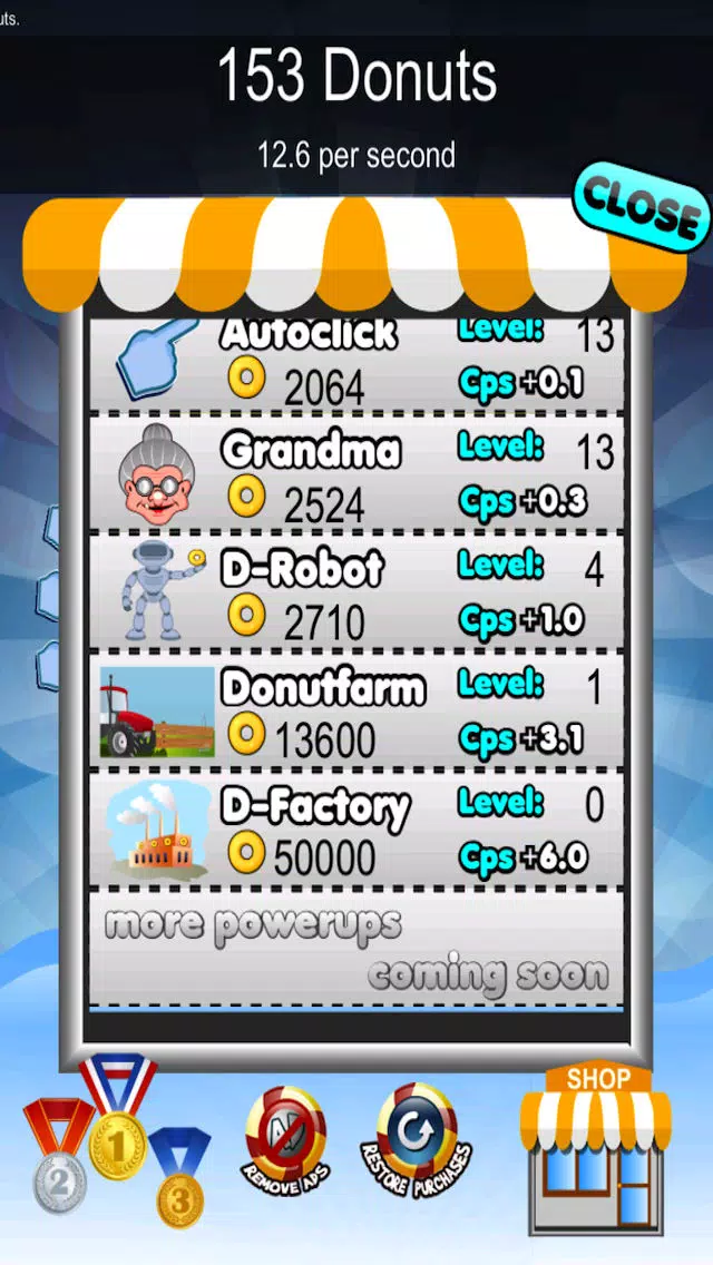 Donut Clickers: Pop Cake Donuts Screenshots