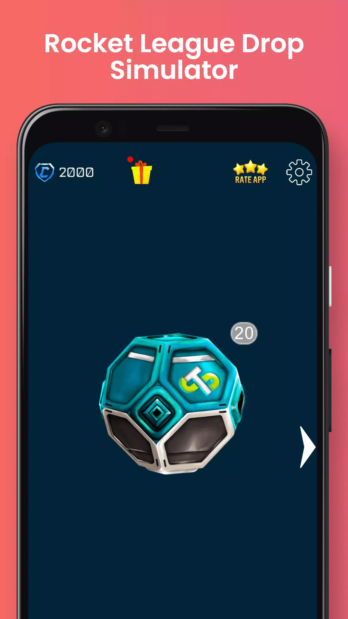 Rocket League Drop Simulator Ekran Görüntüleri