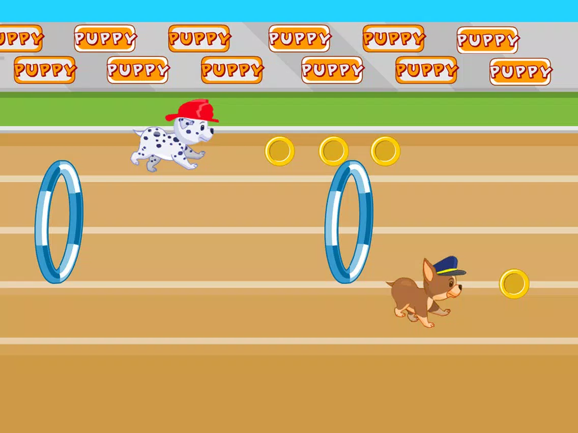 Paw Little Pups Race iPad Screenshots