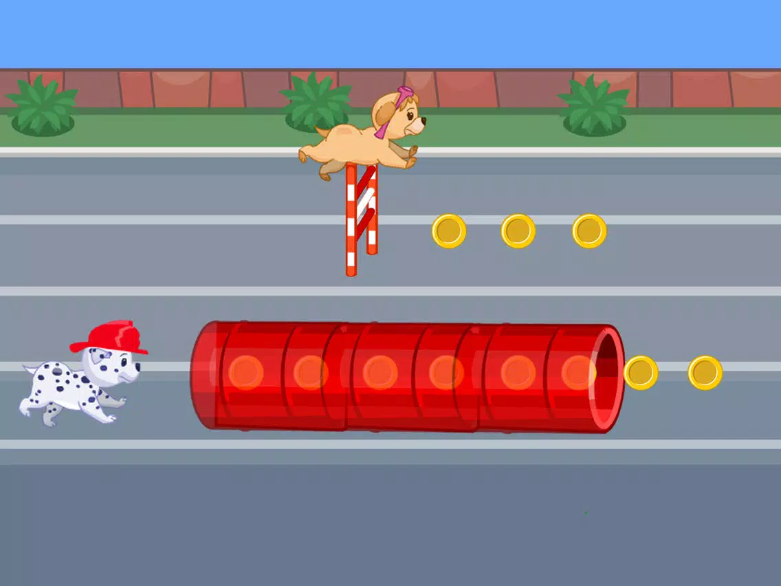 Paw Little Pups Race iPad Screenshots