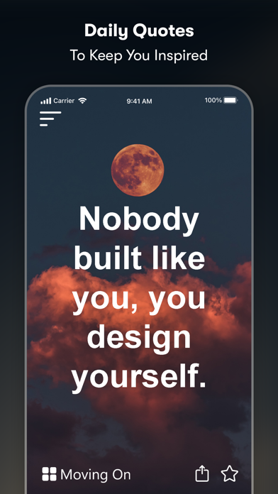 Uplift - Motivation Quotes App Screenshots