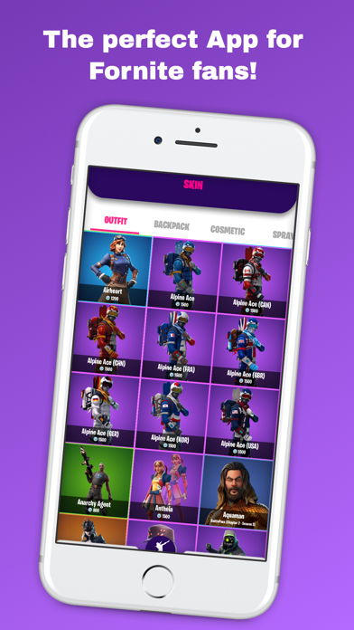 Dances and Skins for Fortnite Screenshots