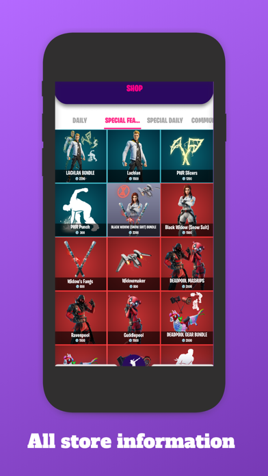 Dances and Skins for Fortnite Screenshots