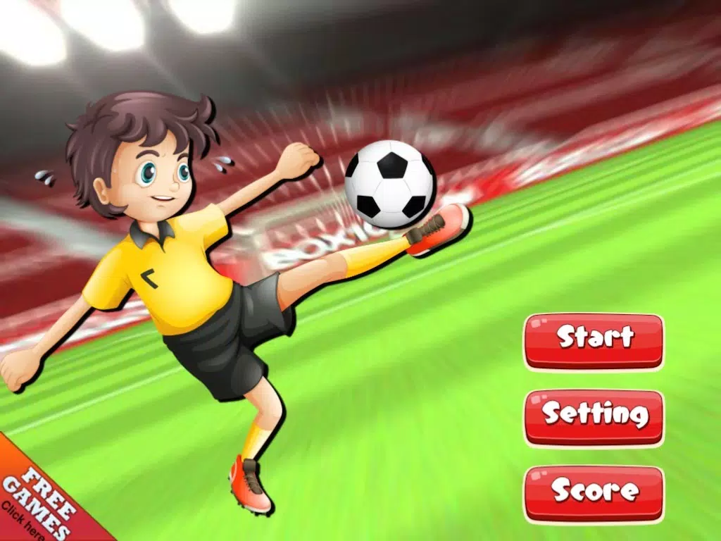 A Soccer Physics Bubble Game FREE - Fun Fizz Goal Escape iPad Screenshots