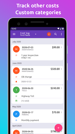 Fuelio: gas log & gas prices Screenshots