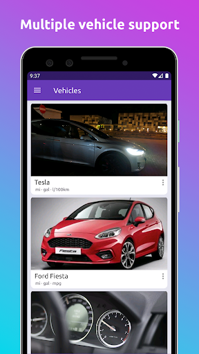 Fuelio: gas log & gas prices Screenshots
