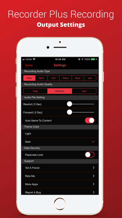 تصاویر Voice Recorder Plus Pro
