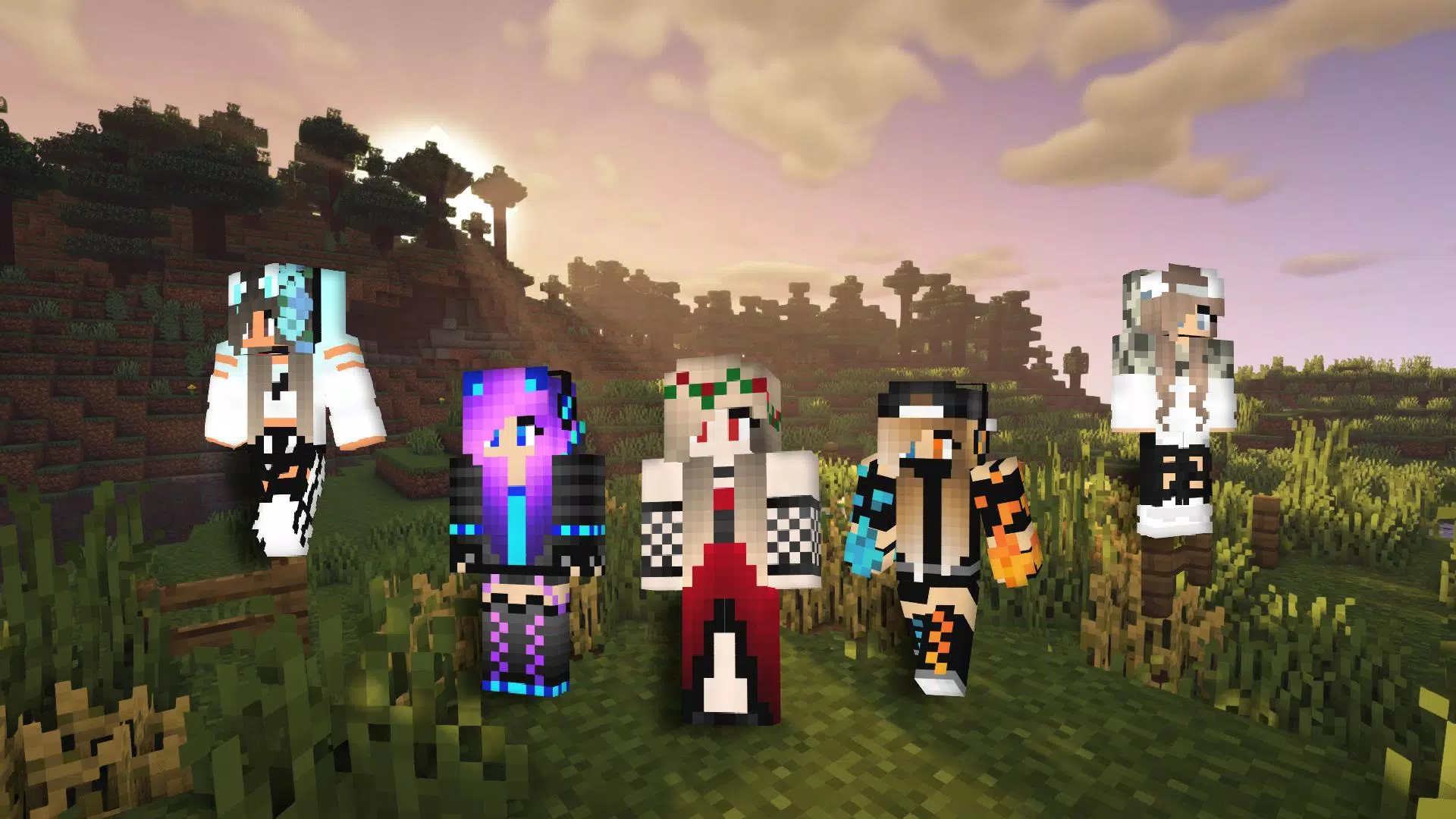 Anime Skins for Minecraft PE Screenshots