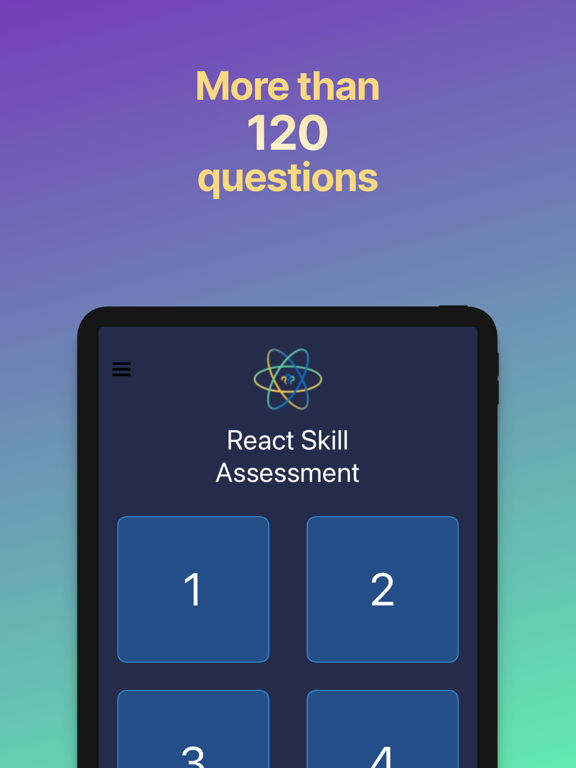 React Skill Assessment iPad Screenshots