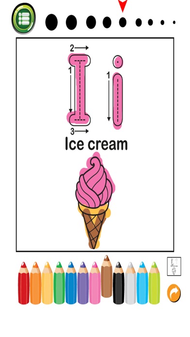 Captures d'écran de ABC Trace And Phonics Coloring Books : English Learning Free For Kids And Toddlers!