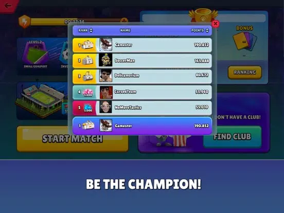 Capturas de tela do Football X – Online Football iPad 