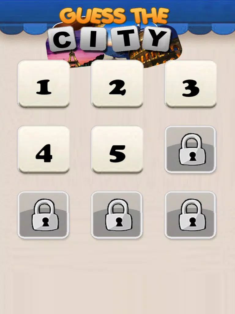 City Quiz => Guess the City ! iPad Screenshots