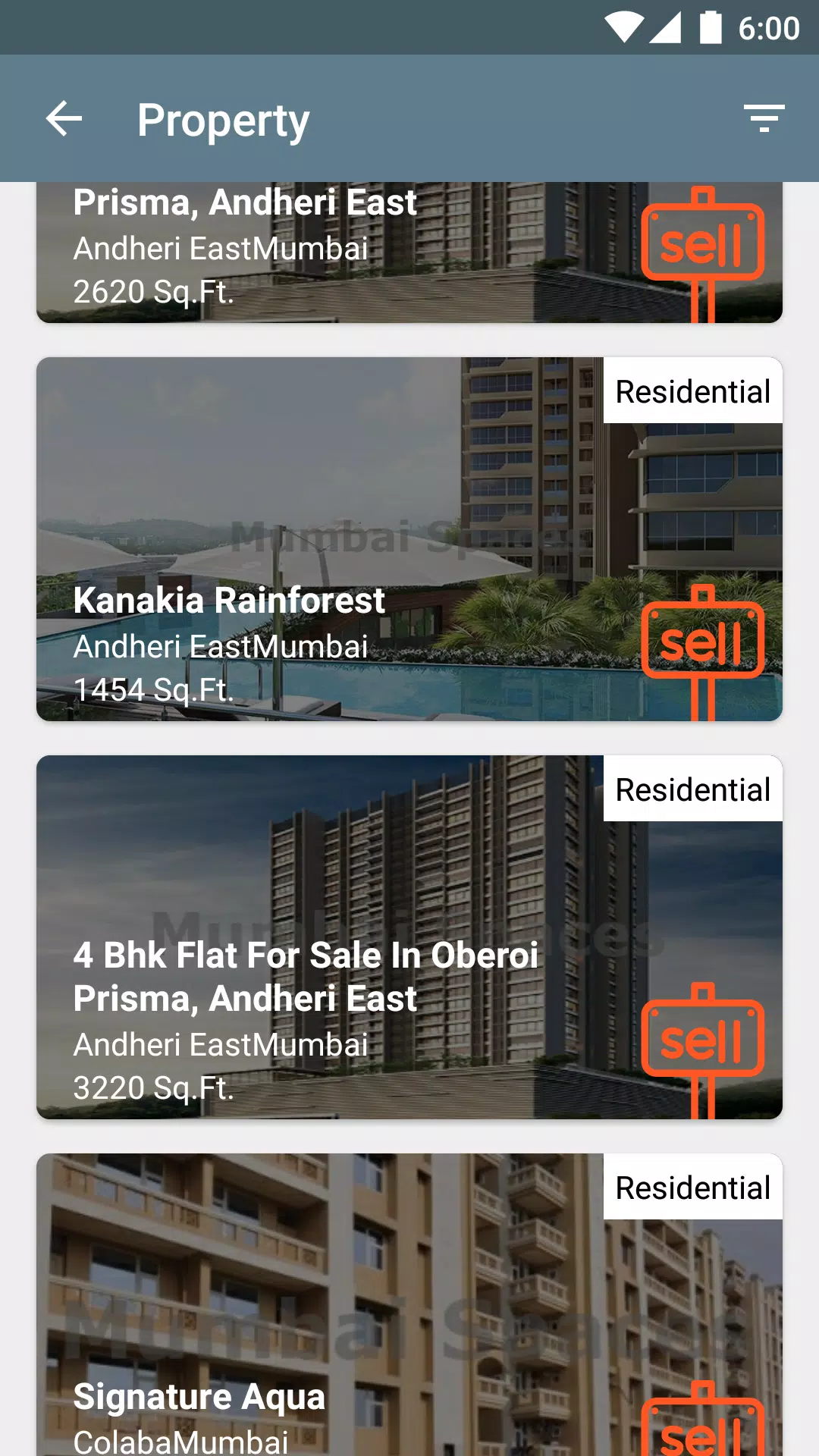 Capturas de tela do Mumbai Spaces