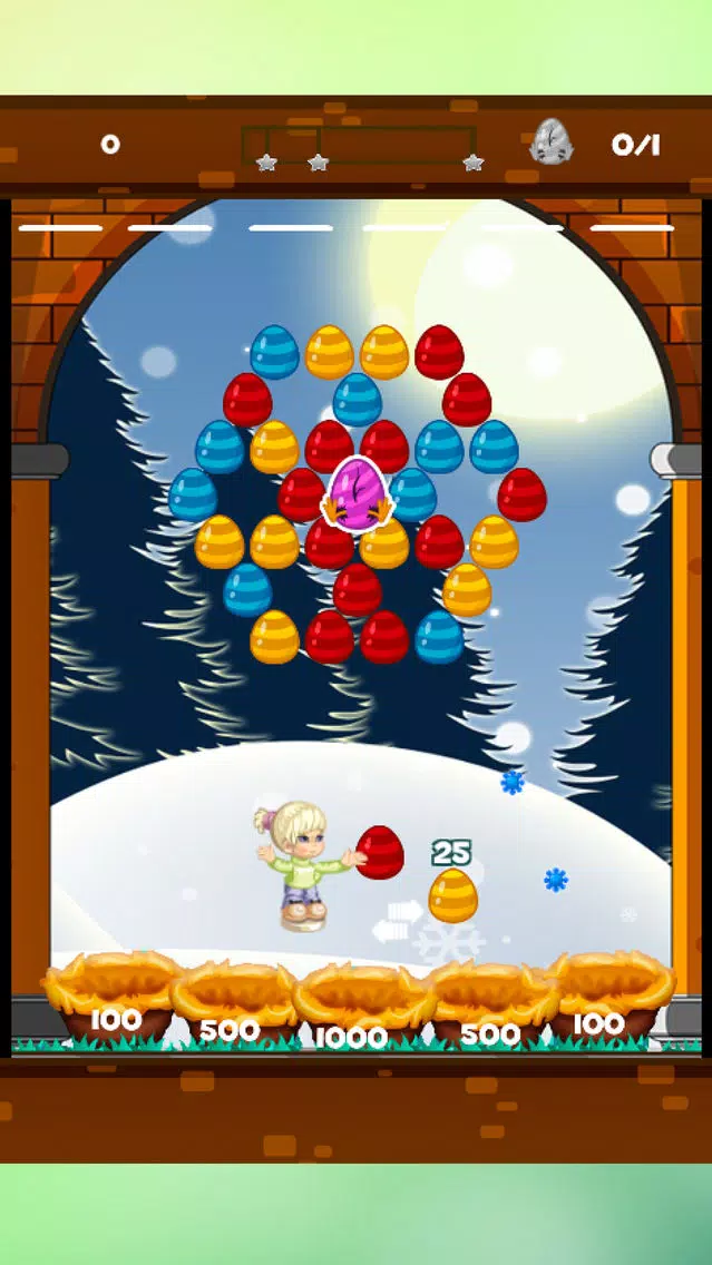 Tangkapan layar Girl Bubble Shooter Egg : Free Match Shooting Lucky Games