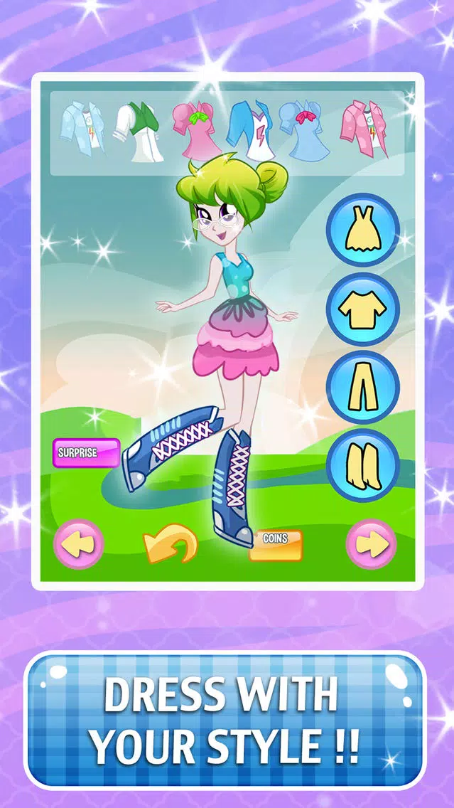 Princess Monster Dress-Up Games for Girls - High my little equestria pony characters edition Screenshots