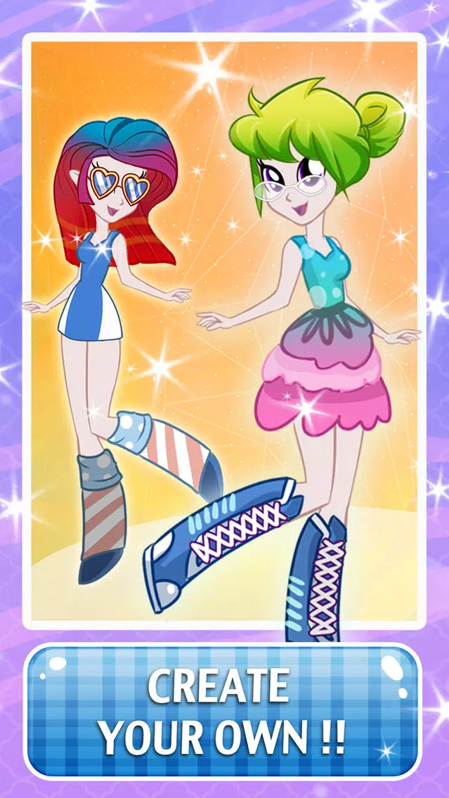 Princess Monster Dress-Up Games for Girls - High my little equestria pony characters edition Screenshots