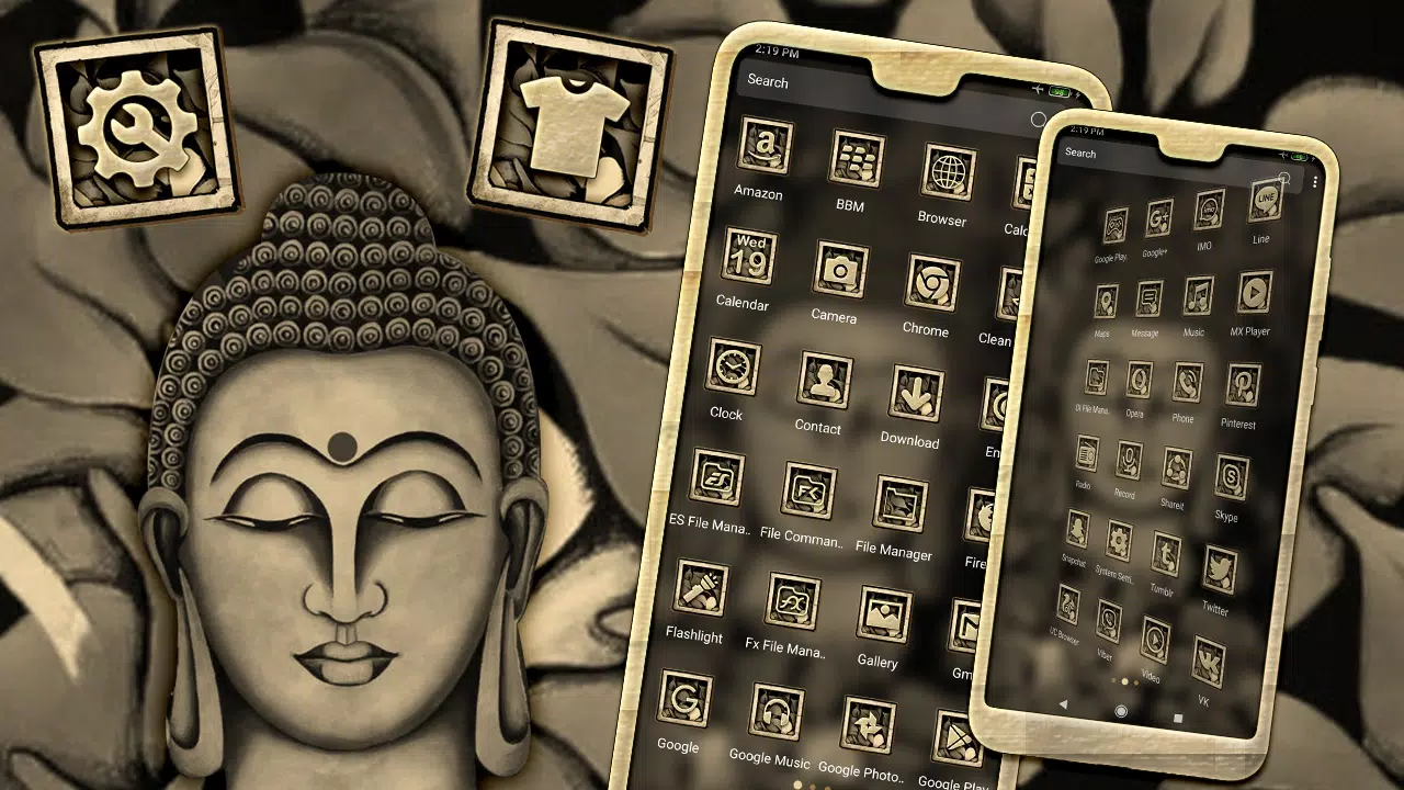 Buddha Launcher Theme Screenshots