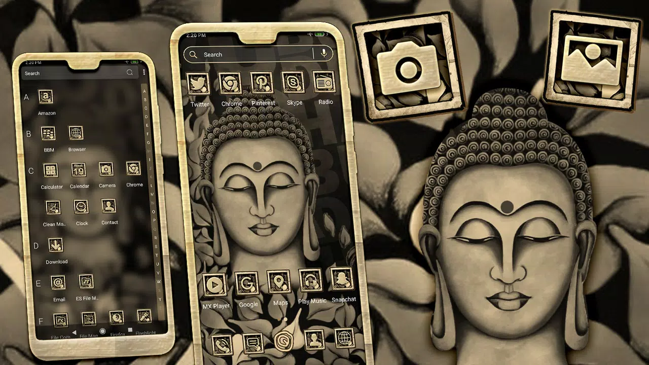 Buddha Launcher Theme Screenshots