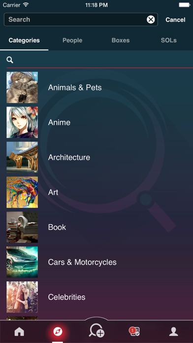 SOL™ Search. Search Better. Search Faster. Search Social. Screenshots