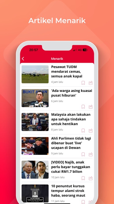 ภาพหน้าจอของ Sinar Harian - Berita Terkini