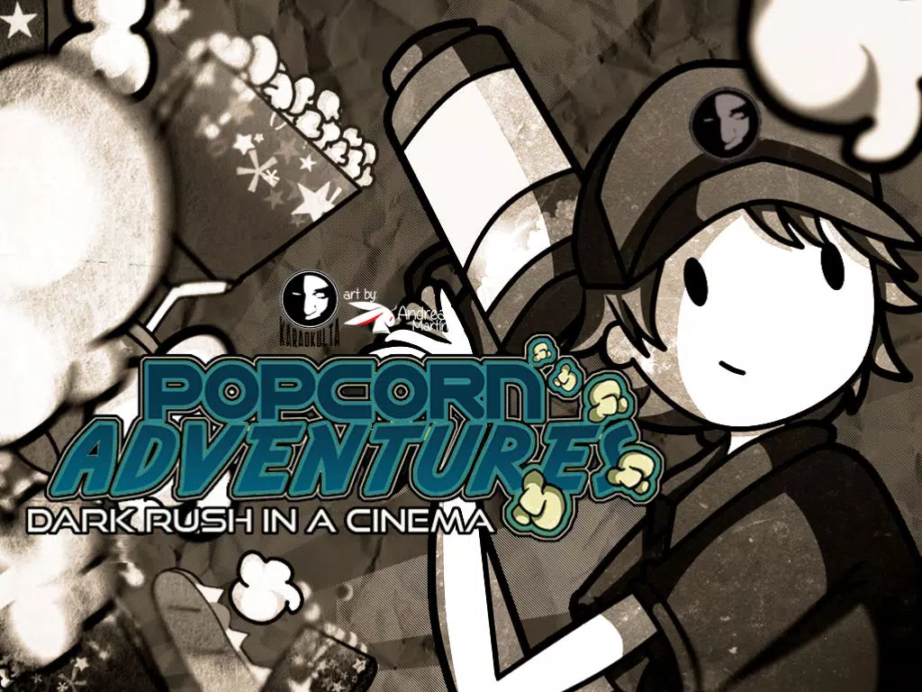 Ảnh chụp màn hình của A Popcorn Adventure - Dark Rush in a Cinema - Free Mobile Edition iPad 