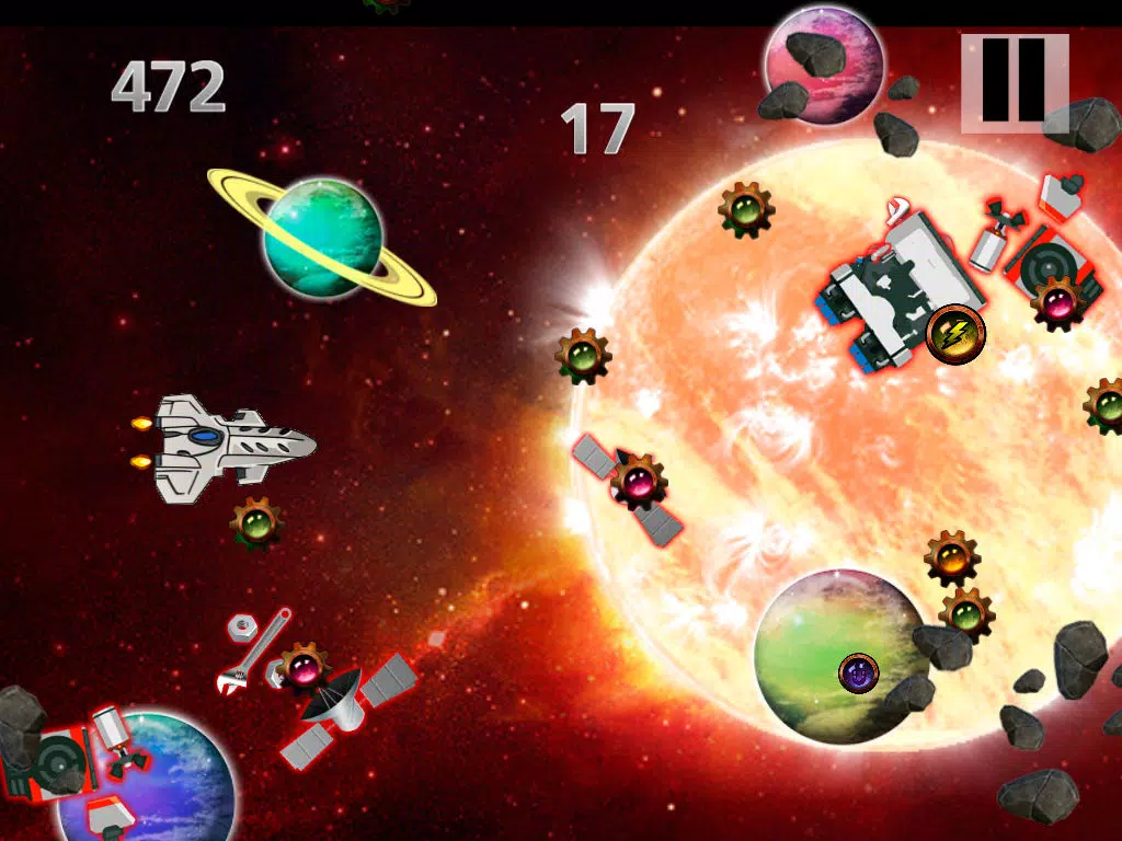 SlugCraft - Galaxy War Revolution - Free Mobile Edition iPad Screenshots
