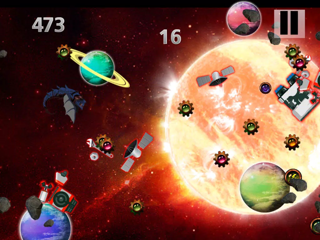 SlugCraft - Galaxy War Revolution - Free Mobile Edition iPad Screenshots